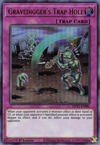 Gravedigger's Trap Hole #MP21-EN086