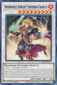 Infernoble Knight Emperor Charles #MP21-EN127
