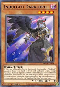 Indulged Darklord #MP21-EN118