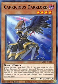 Capricious Darklord #MP21-EN117