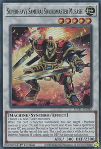 Superheavy Samurai Swordmaster Musashi #MP21-EN095