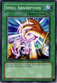 Spell Absorption #SD6-EN027