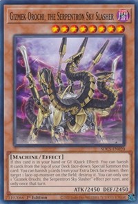 Gizmek Orochi, the Serpentron Sky Slasher #SDCS-EN020