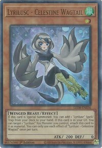 Lyrilusc - Celestine Wagtail #LED8-EN036