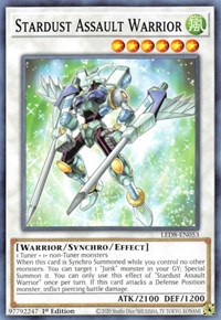 Stardust Assault Warrior #LED8-EN053