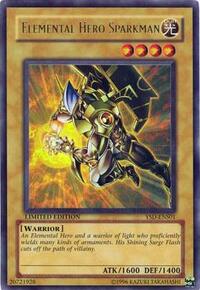 Elemental HERO Sparkman #YSD-ENS01