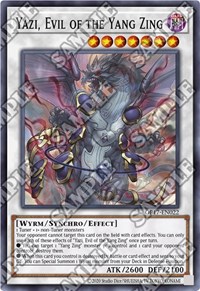 Yazi, Evil of the Yang Zing #OP17-EN022
