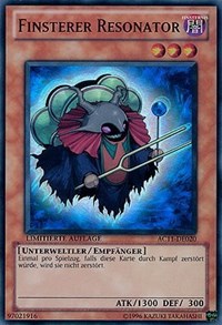 Dark Resonator (German) - "Finsterer Resonator" #AC11-DE020
