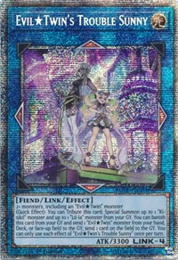 Evil Twin's Trouble Sunny (Starlight Rare) #BODE-EN051