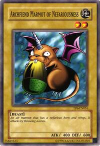 Archfiend Marmot of Nefariousness #TP6-EN016