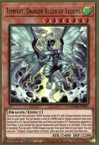 Tempest, Dragon Ruler of Storms #MGED-EN011