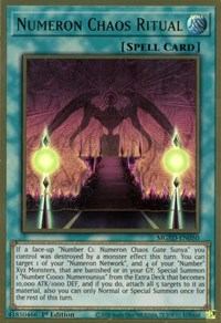 Numeron Chaos Ritual #MGED-EN050
