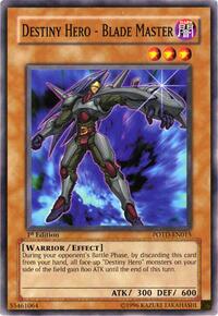 Destiny Hero - Blade Master #POTD-EN015