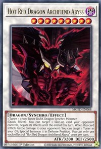 Hot Red Dragon Archfiend Abyss #MGED-EN068