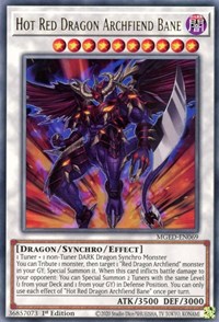 Hot Red Dragon Archfiend Bane #MGED-EN069