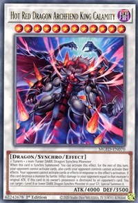Hot Red Dragon Archfiend King Calamity #MGED-EN070
