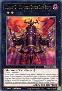 Number C1: Numeron Chaos Gate Sunya #MGED-EN082