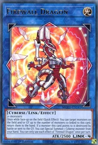 Firewall Dragon (Red Alternate Art) #MGED-EN141