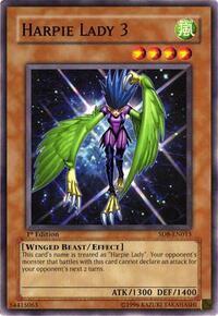 Harpie Lady 3 #SD8-EN015