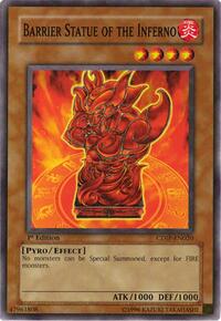 Barrier Statue of the Inferno #CDIP-EN020