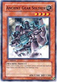 Ancient Gear Soldier #SD10-EN014