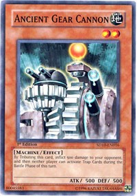 Ancient Gear Cannon #SD10-EN016