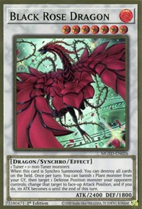 Black Rose Dragon (Alternate Art) #MGED-EN026