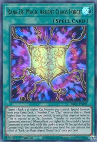 Rank-Up-Magic Argent Chaos Force #BROL-EN091