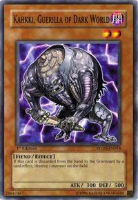 Kahkki, Guerilla of Dark World #STON-EN018