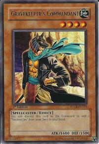Gravekeeper's Commandant #FOTB-EN015