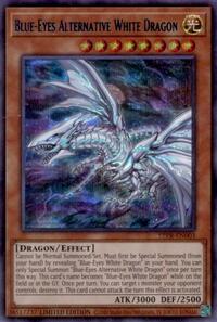 Blue-Eyes Alternative White Dragon #SBPR-EN003
