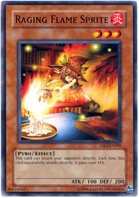 Raging Flame Sprite #DR3-EN080