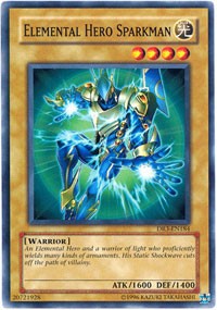 Elemental Hero Sparkman #DR3-EN184