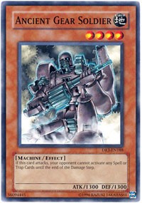 Ancient Gear Soldier #DR3-EN188
