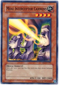 Moai Interceptor Cannons #DR3-EN194