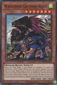 Wandering Gryphon Rider #GRCR-EN028