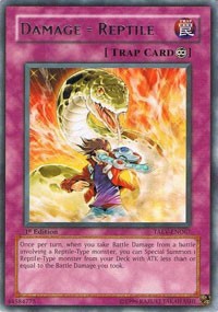 Damage = Reptile #TAEV-EN067