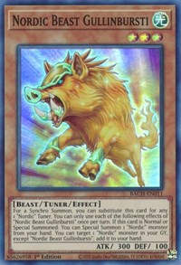 Nordic Beast Gullinbursti #BACH-EN011