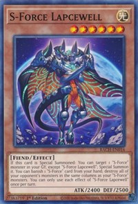 S-Force Lapcewell #BACH-EN016