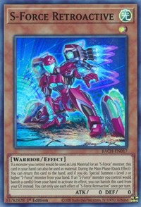 S-Force Retroactive #BACH-EN017