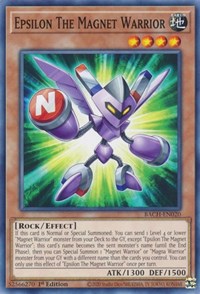 Epsilon The Magnet Warrior #BACH-EN020