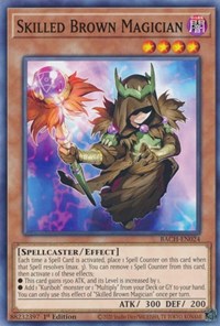 Skilled Brown Magician #BACH-EN024