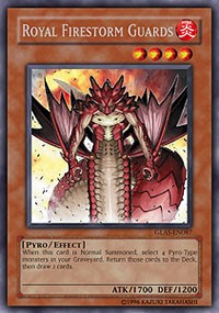 Royal Firestorm Guards #GLAS-EN087