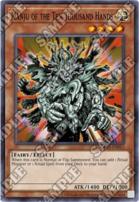 Manju of the Ten Thousand Hands #OP18-EN013