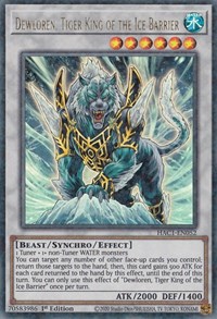 Dewloren, Tiger King of the Ice Barrier (Duel Terminal) #HAC1-EN052