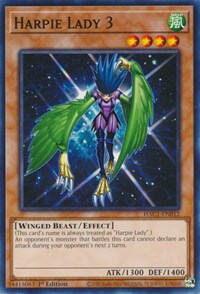 Harpie Lady 3 #HAC1-EN012