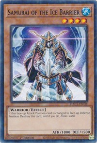 Samurai of the Ice Barrier (Duel Terminal) #HAC1-EN038