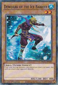 Dewdark of the Ice Barrier (Duel Terminal) #HAC1-EN039
