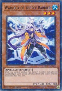Warlock of the Ice Barrier (Duel Terminal) #HAC1-EN044