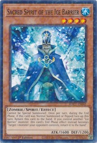 Sacred Spirit of the Ice Barrier (Duel Terminal) #HAC1-EN045